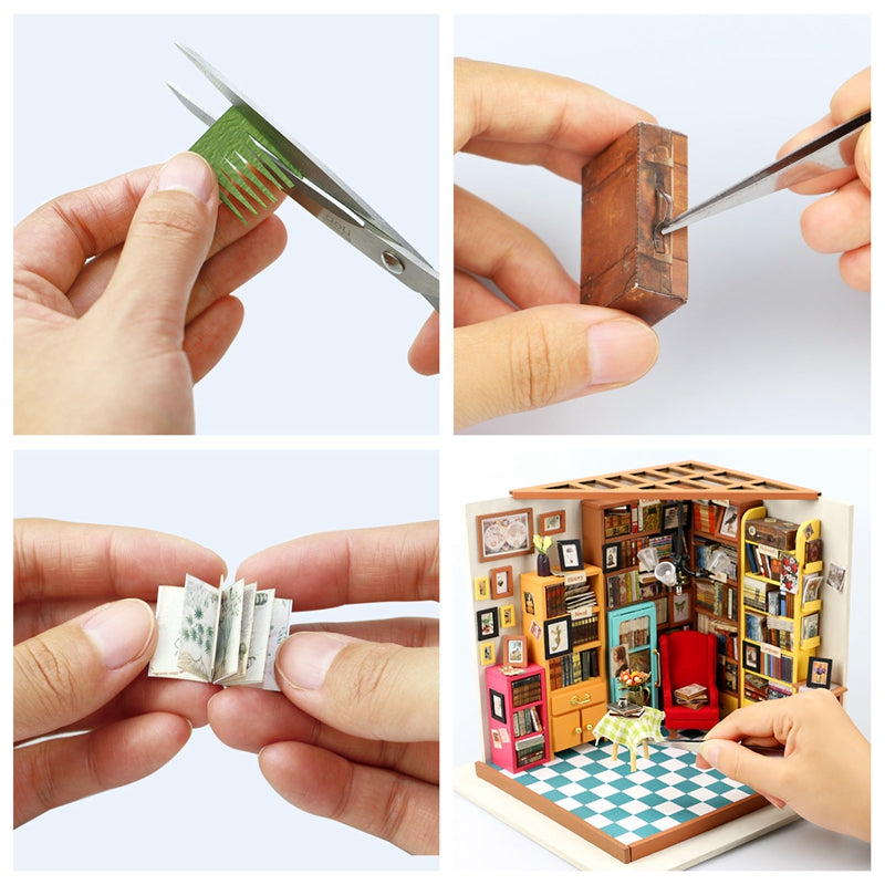 
                  
                    Monde Miniature - La Bibliothèque de Sam
                  
                