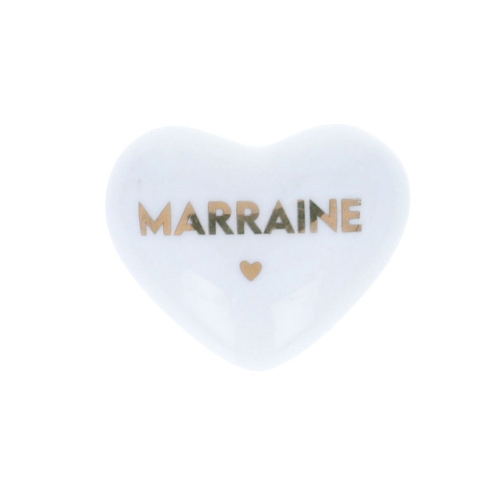 Coeur - Marraine Doré