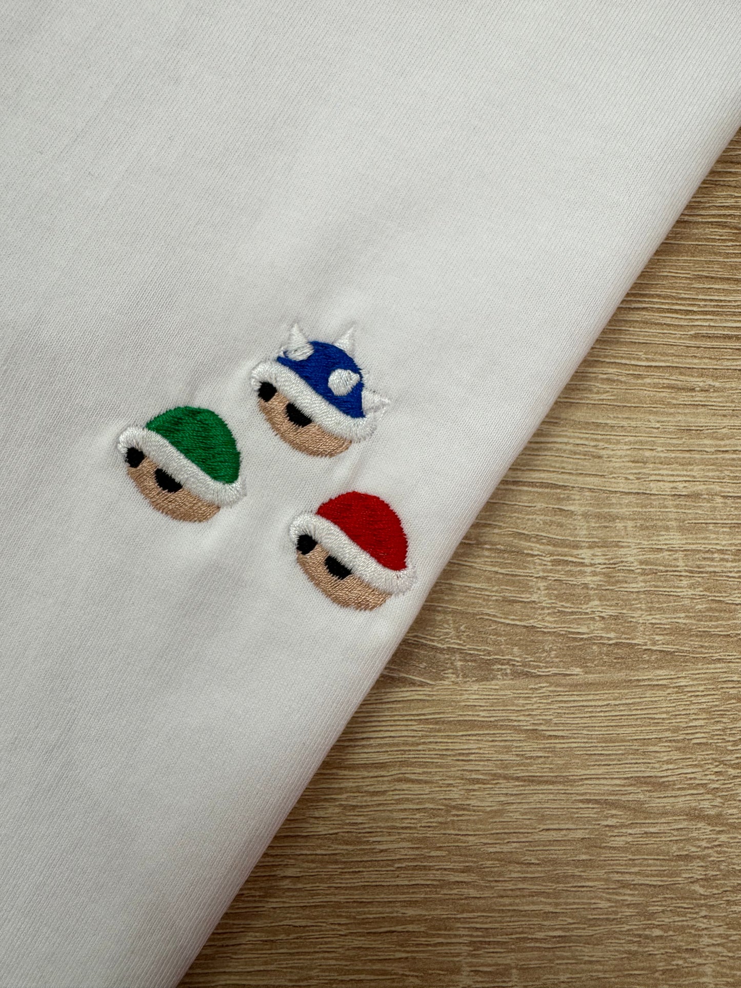 T-shirt Blanc - Carapaces Mario