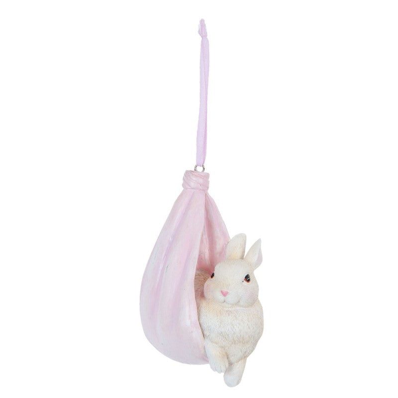 Pendentif de Décoration - Lapin Rose