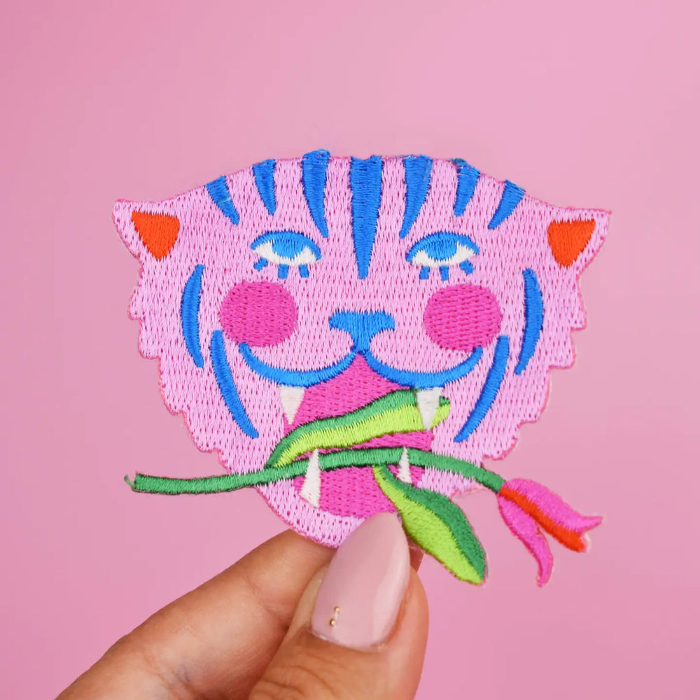 Patch Thermocollant - Tigre Rose