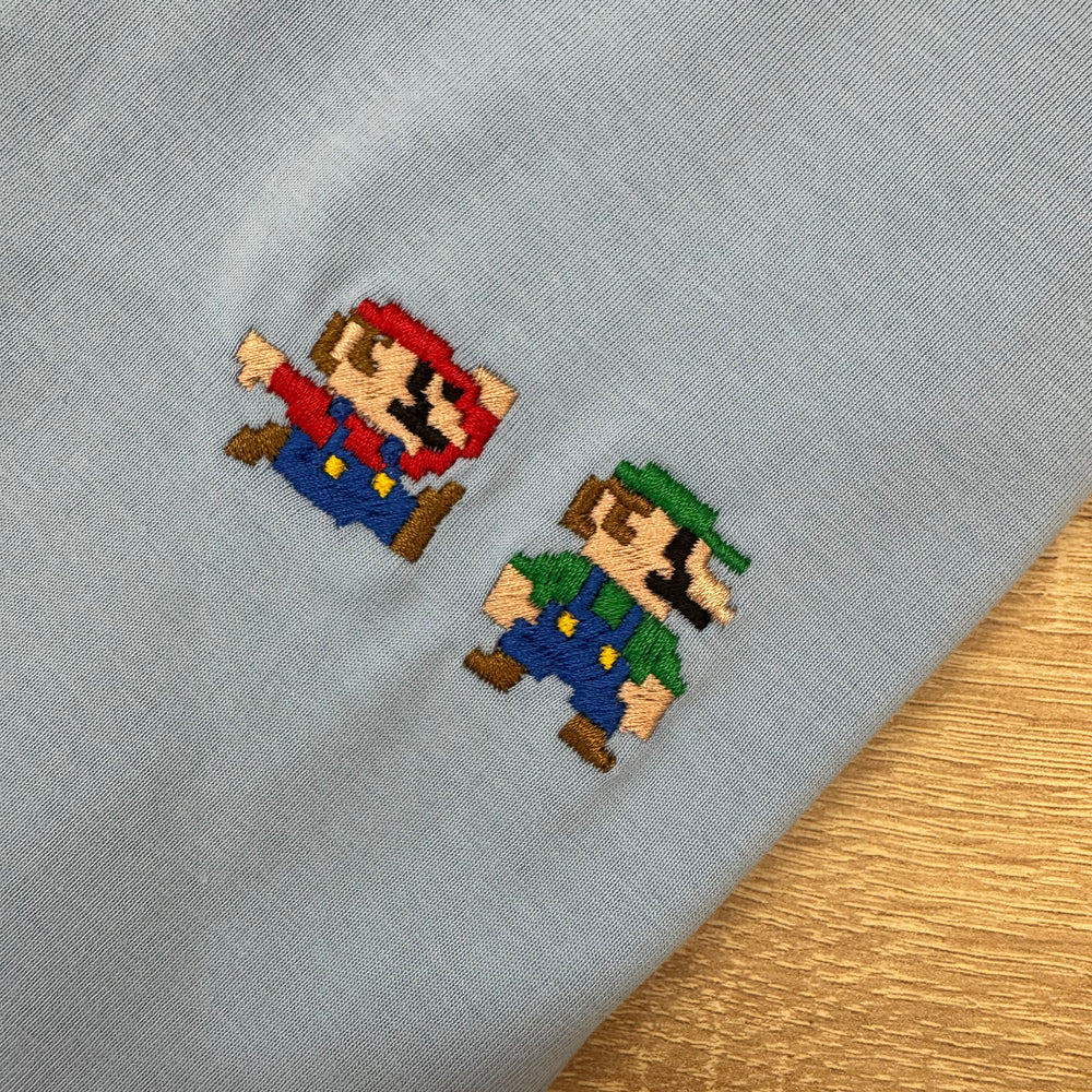 T-shirt - Mario - Bleu Ciel