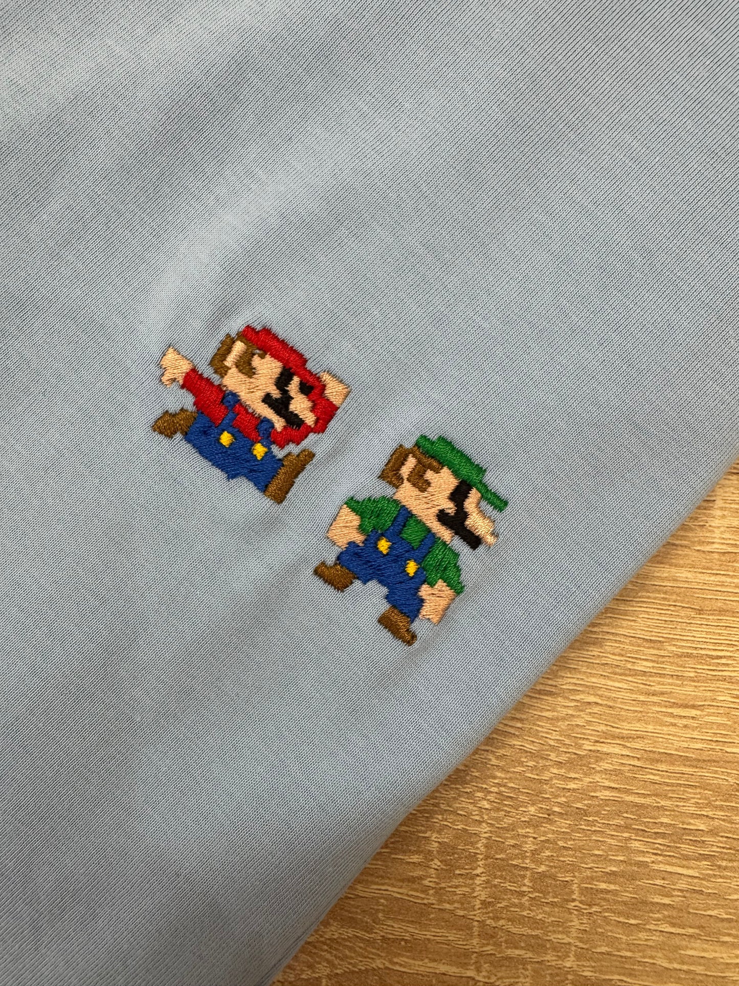 T-shirt - Mario - Bleu Ciel