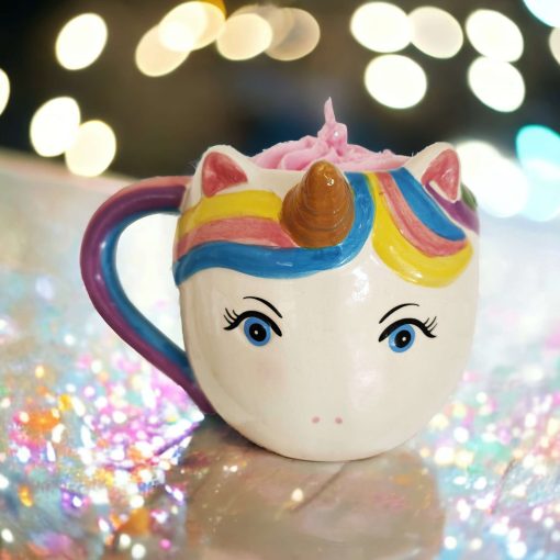 Bougie - Mug Licorne