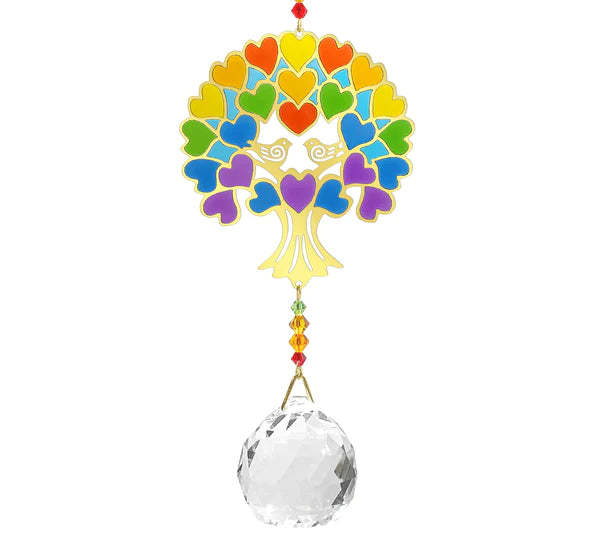 Cristal Feng Shui Arbre de Vie rainbow