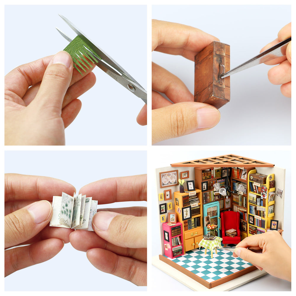 
                  
                    Monde Miniature - La Bibliothèque de Sam
                  
                