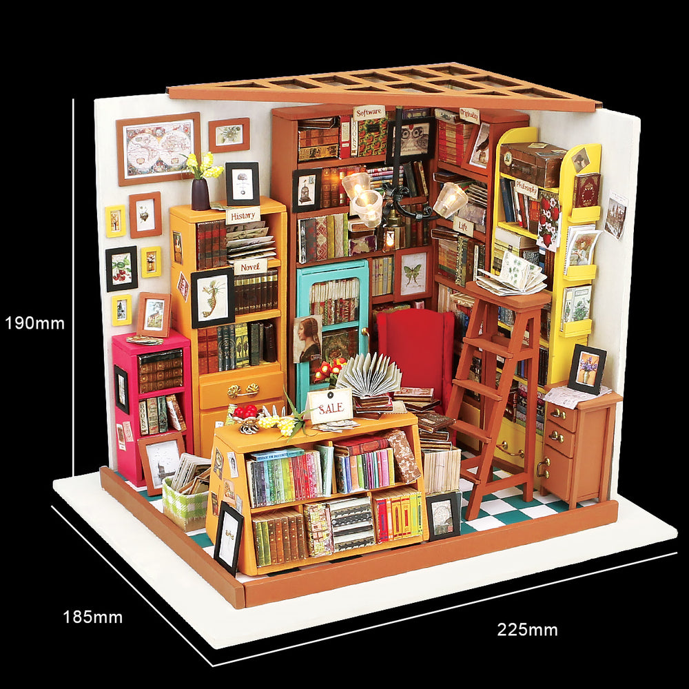 
                  
                    Monde Miniature - La Bibliothèque de Sam
                  
                