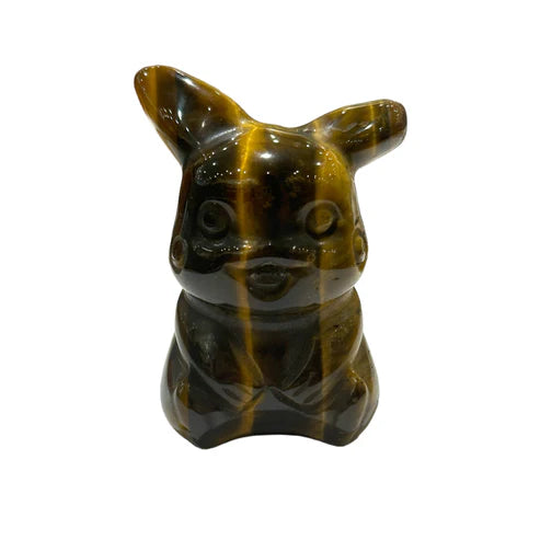 Figurine en Pierre Naturelle - Pikachu - Moyen