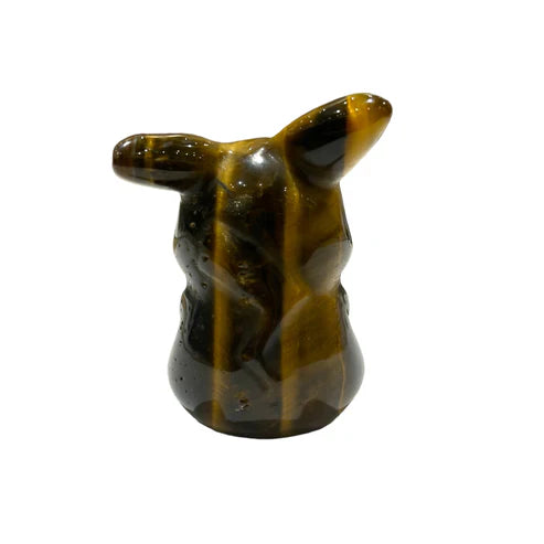 Figurine en Pierre Naturelle - Pikachu - Moyen