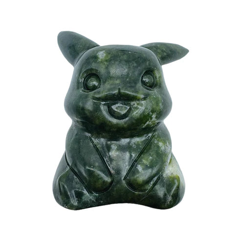 Figurine en Pierre Naturelle - Pikachu - Grand