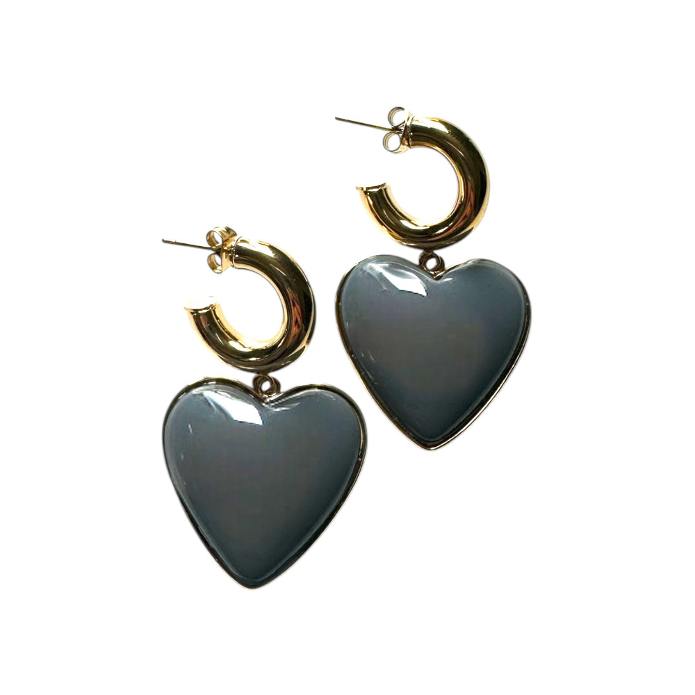 
                  
                    Boucles d'Oreilles - Grand Coeur
                  
                