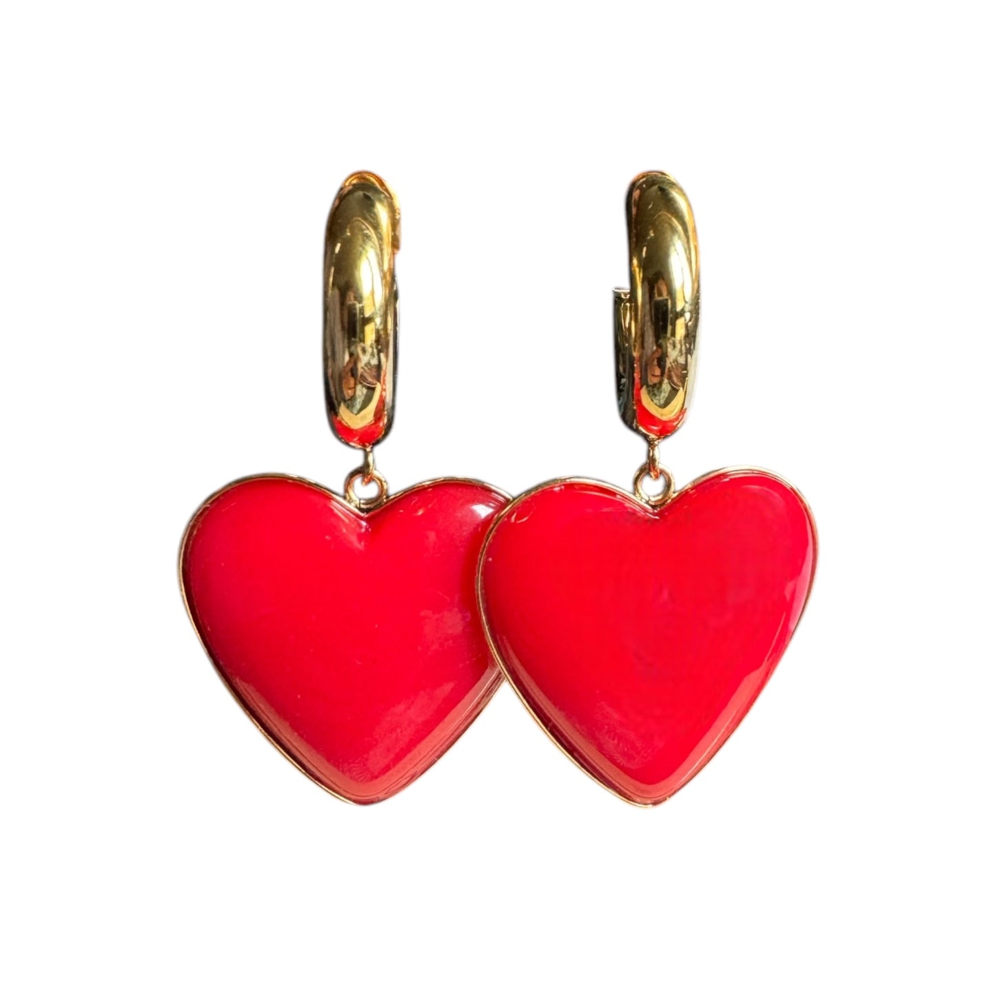 Boucles d'Oreilles - Grand Coeur