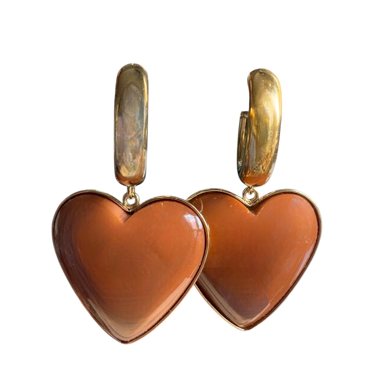 Boucles d'Oreilles - Grand Coeur