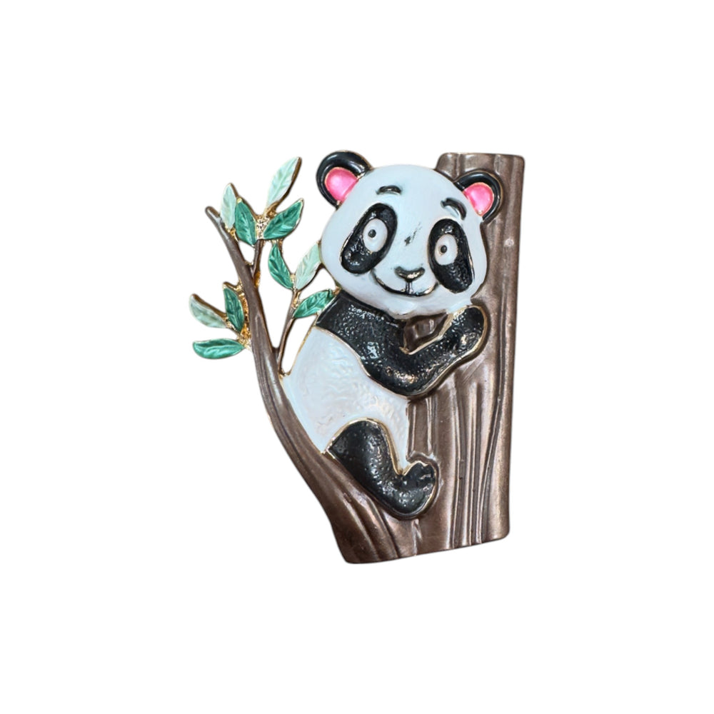 Broche Fermoir un Aimanté - Panda