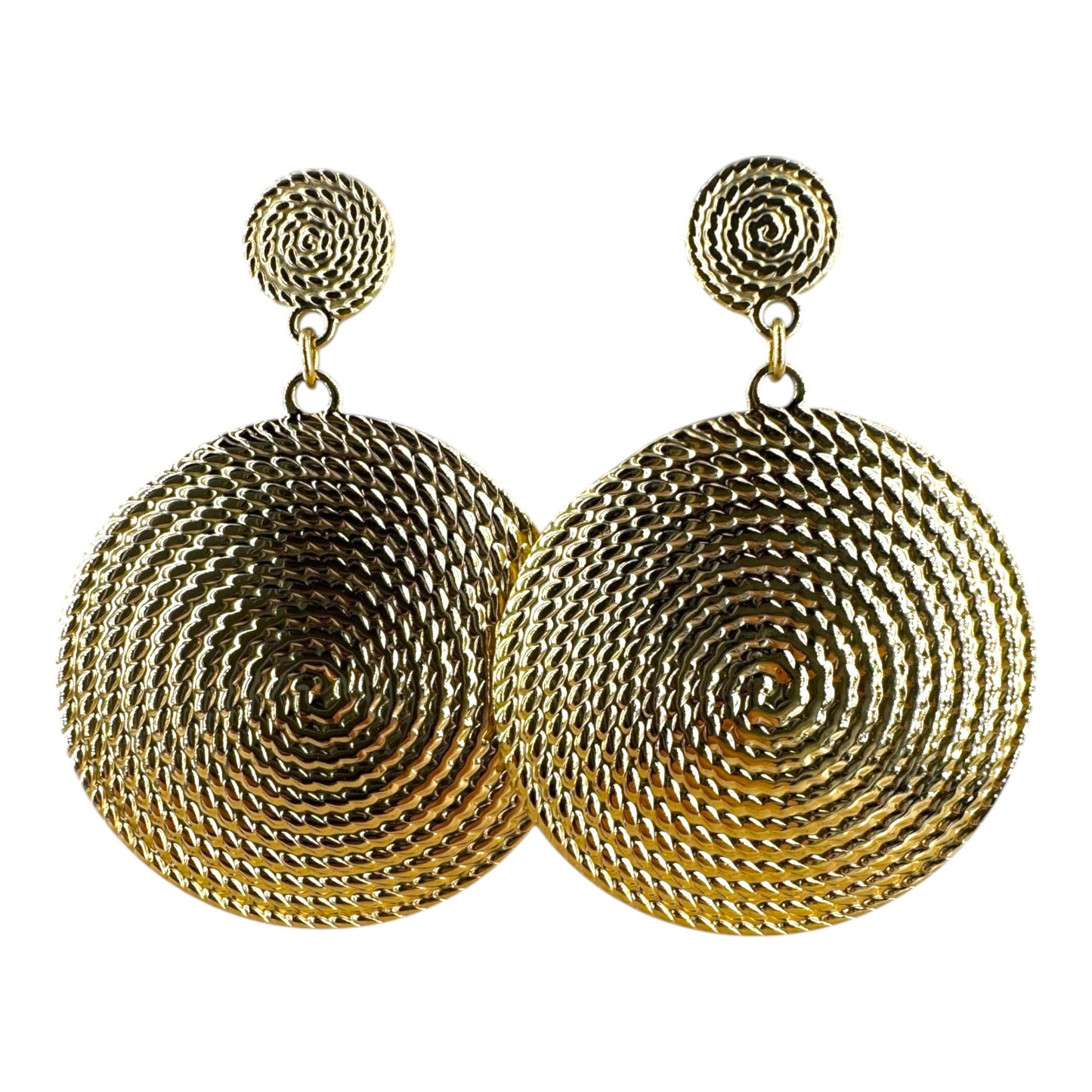 Boucles d'Oreilles - Spirale