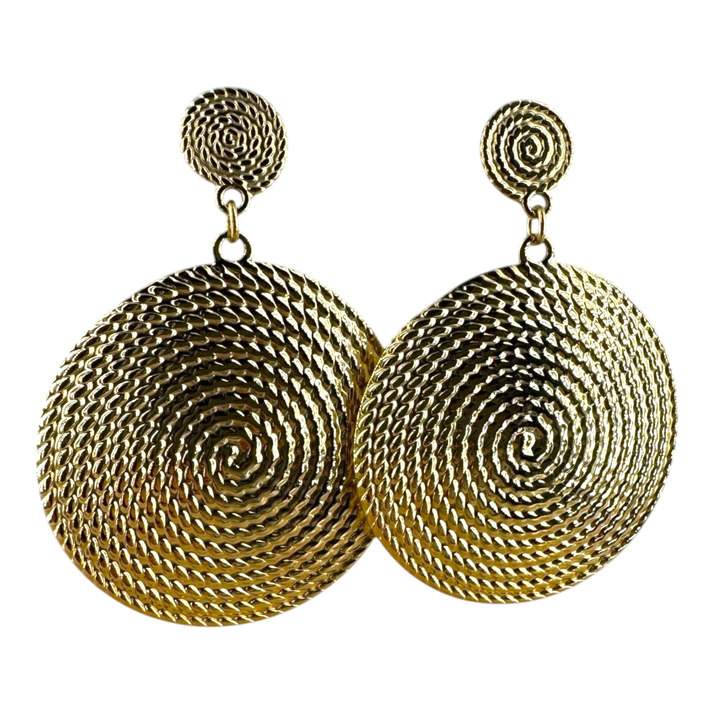 Boucles d'Oreilles - Spirale