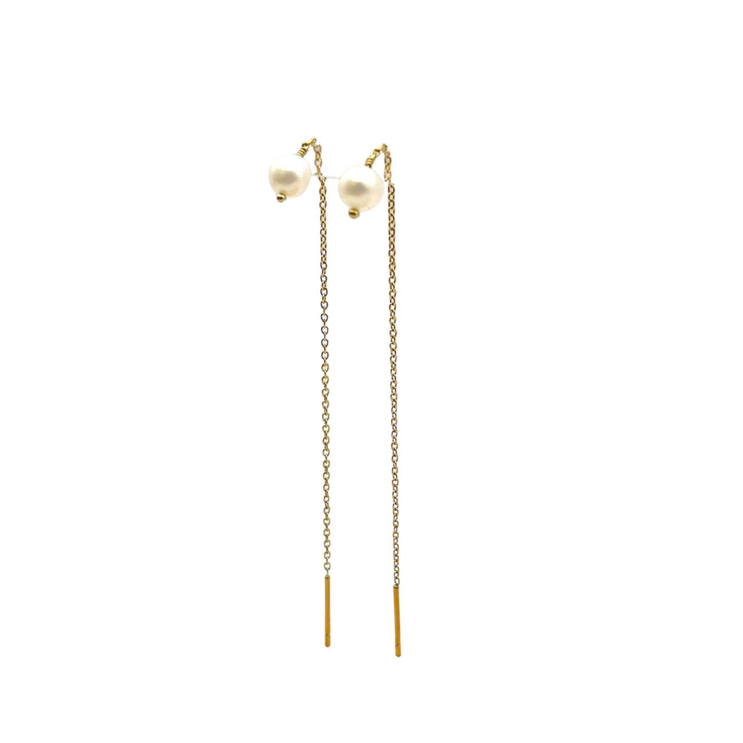 Boucles d'Oreilles Traversantes - Pearl