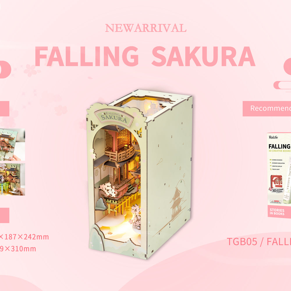 
                  
                    Booknook - Falling Sakura
                  
                