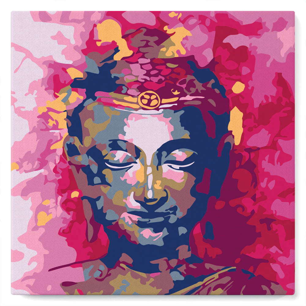 Peinture au Numéro - Bouddha Précieux