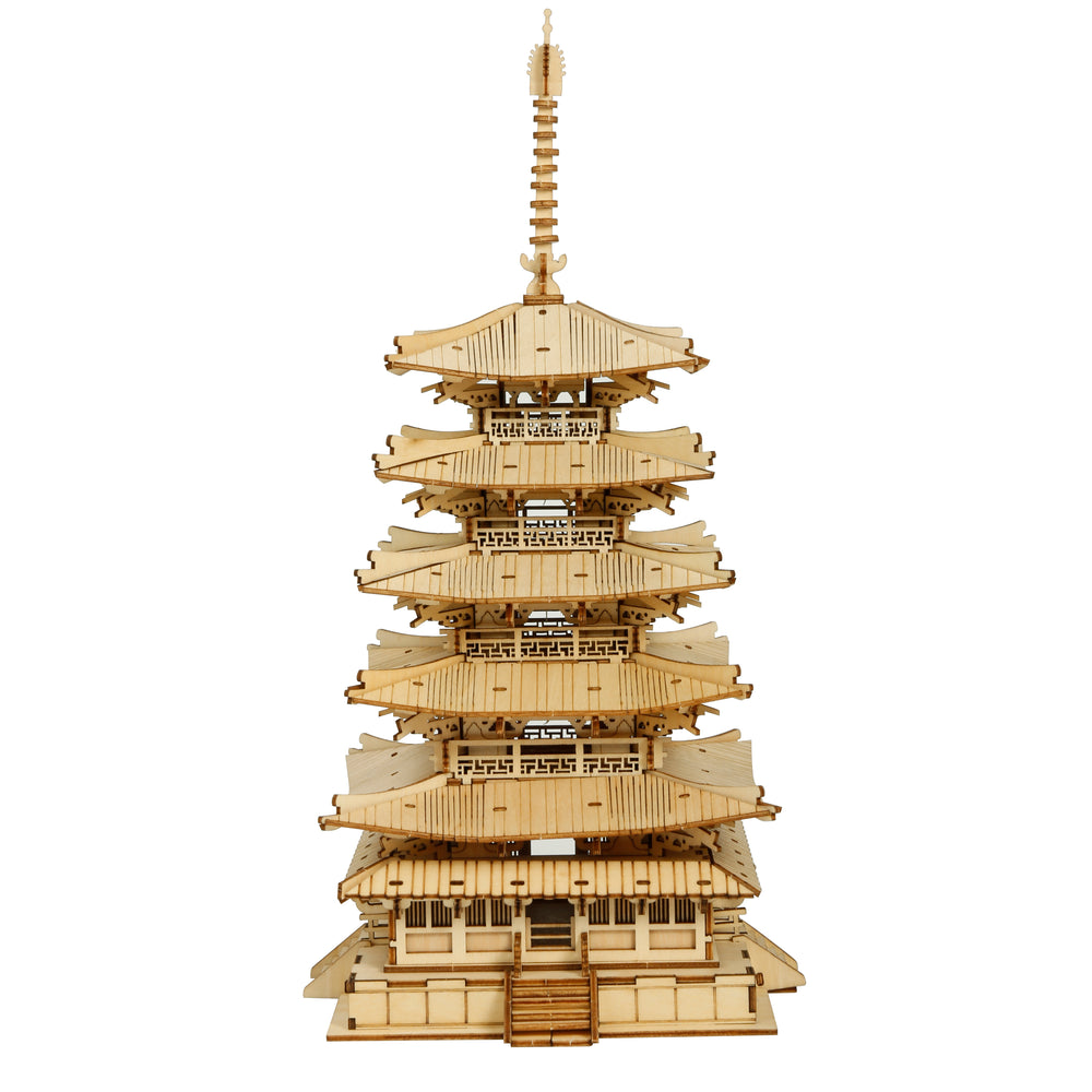 
                  
                    Maquette en Bois - Pagode à 5 Etages
                  
                