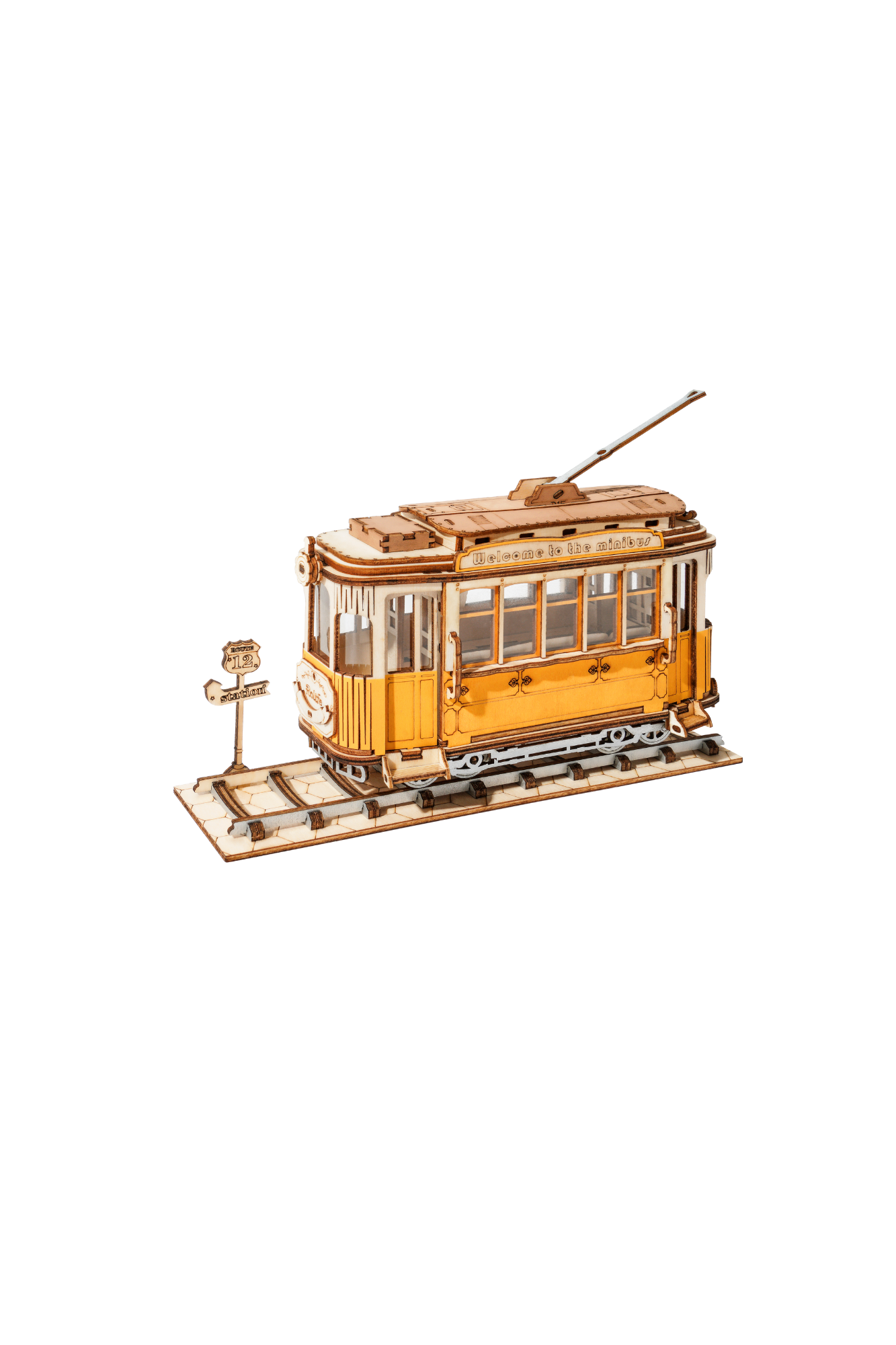 Maquette en Bois - Tramway