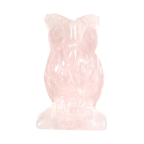 Figurine en Pierre Naturelle - Hibou - Intuition et connaissance