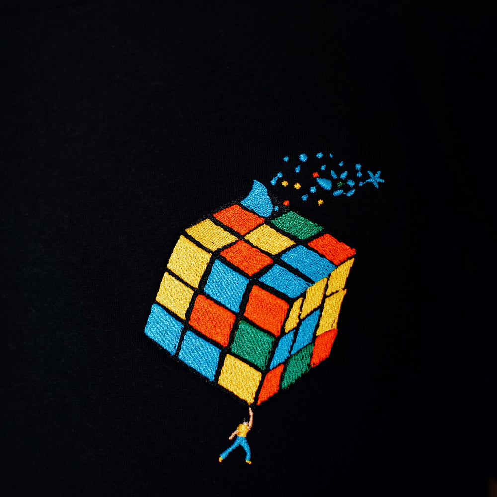 T-shirt Le Lundi Au Soleil Rubik's