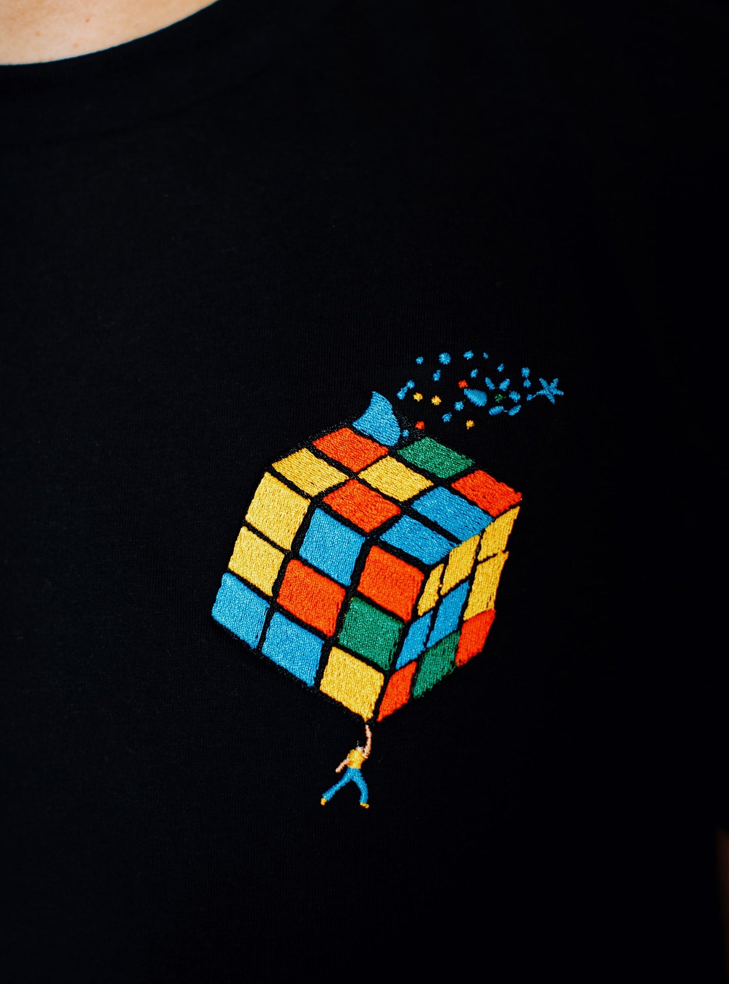 T-shirt Le Lundi Au Soleil Rubik's