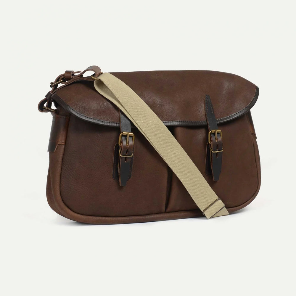 
                  
                    Sac - Bleu de Chauffe - Musette M - Cuir Waxé Café
                  
                