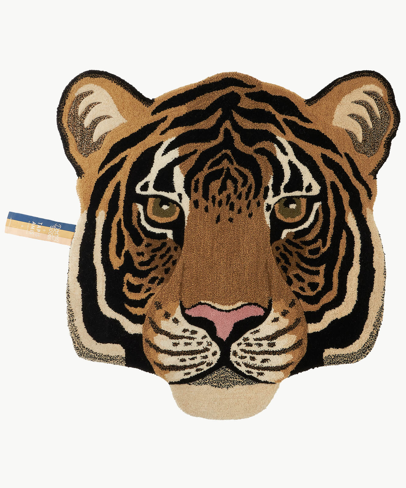 Tapis - Tête Rajah Tiger Large - 101x100x2 cms