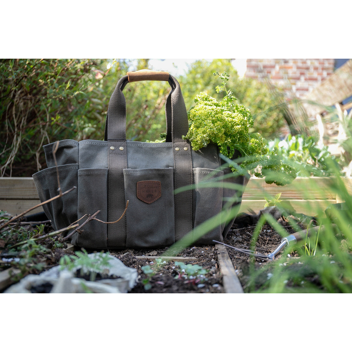 Sac Pour Outils de Jardinage - Kaki