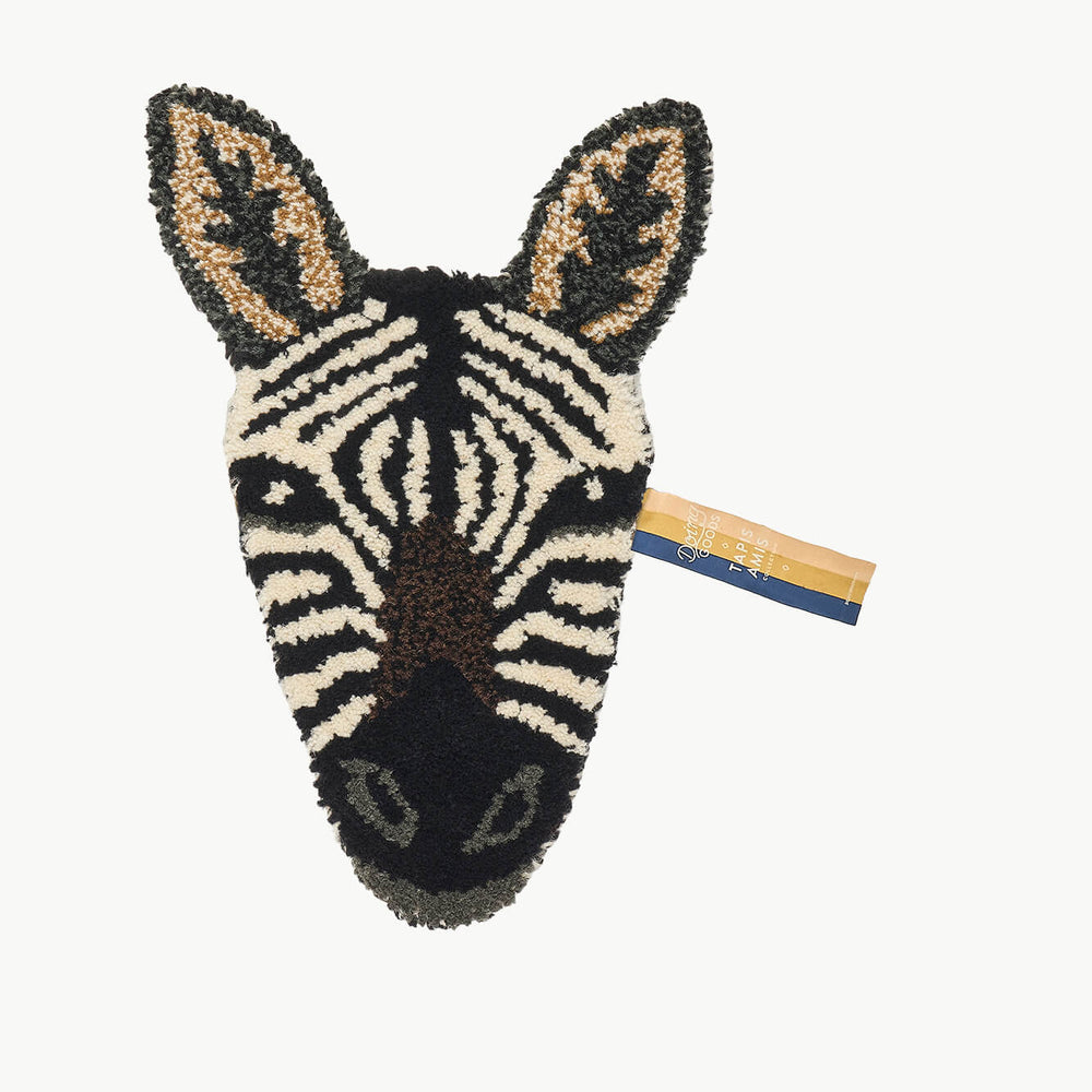 Tapis Tête Stripey Zebra