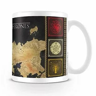 Mug Game of Thrones - Map