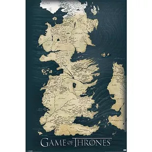 Poster Game of Thrones - Westeros