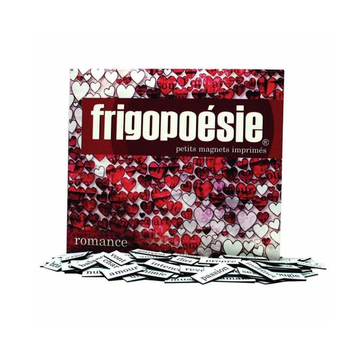 Frigo poésie - Mots aimants Romance